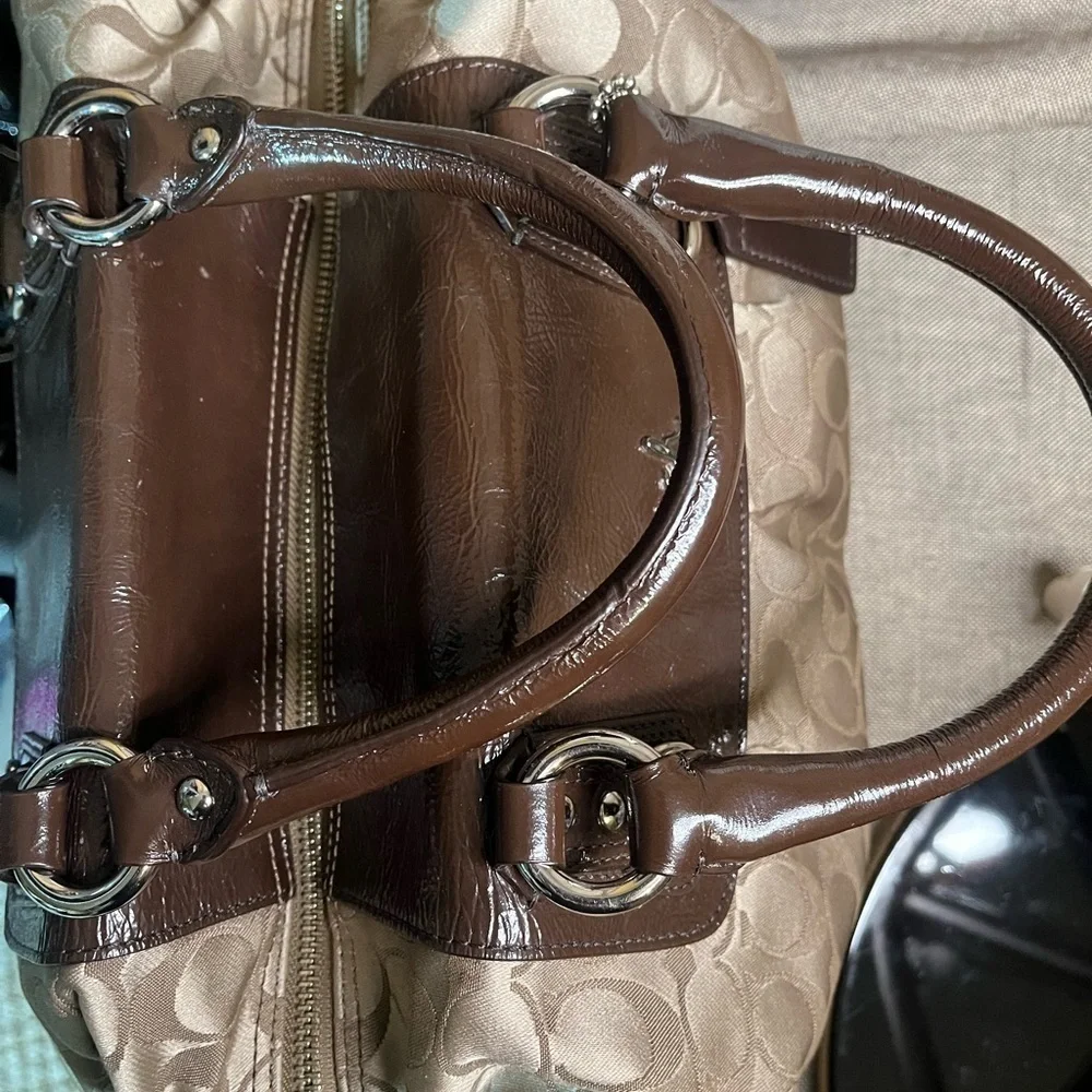 Y2K COACH Ashley Signature Satchel F15440 Rare Find, Classic, Timeless